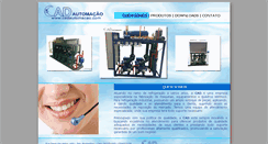 Desktop Screenshot of cadautomacao.com